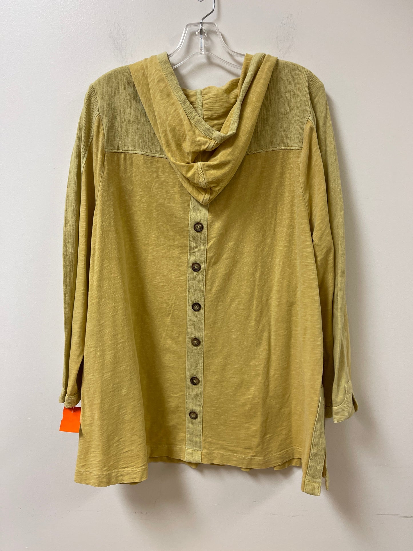 Top Long Sleeve By Soft Surroundings In Yellow, Size: 2x