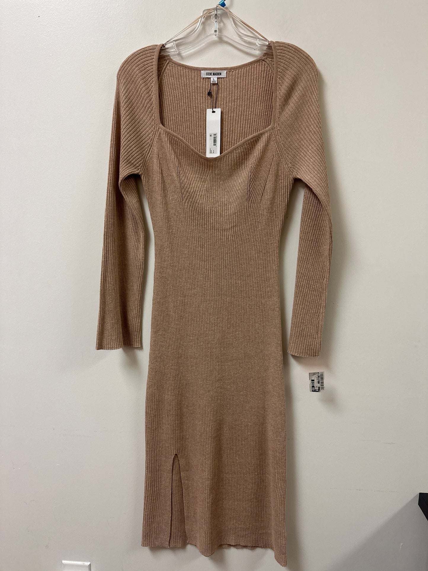 Dress Casual Maxi By Steve Madden In Rose Gold, Size: L