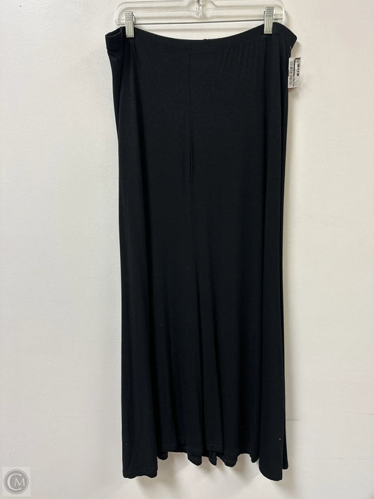 Skirt Maxi By Karen Kane In Black, Size: 16