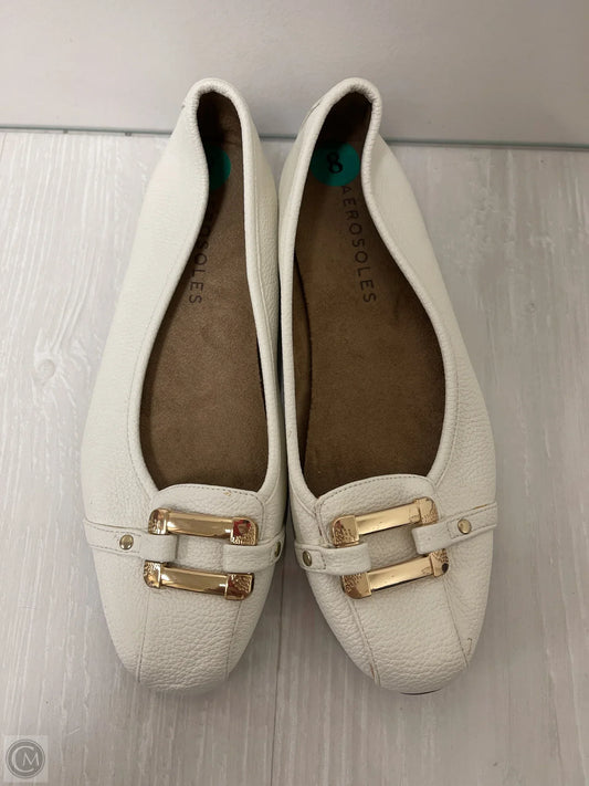 Shoes Flats By Aerosoles In White, Size: 8