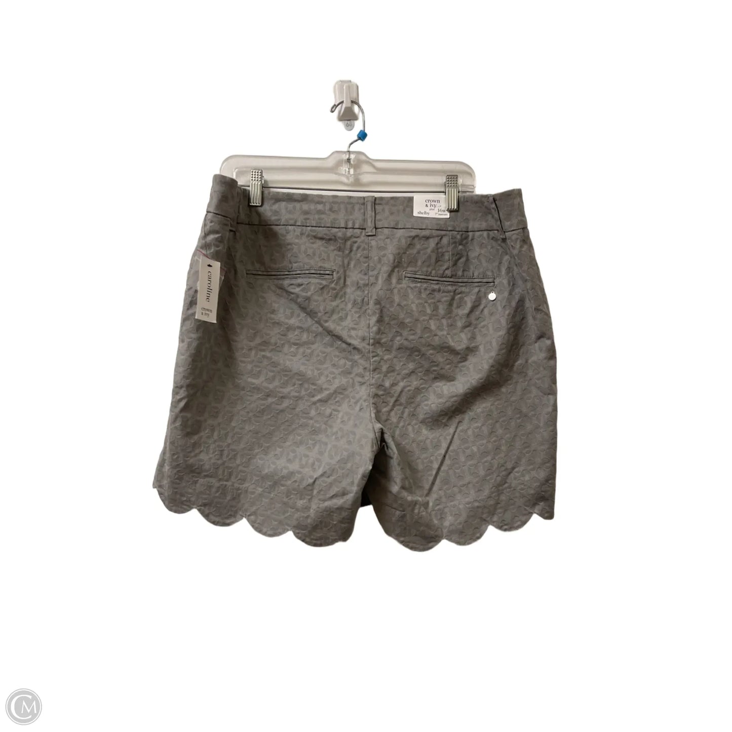 Shorts By Crown And Ivy In Grey, Size: 16