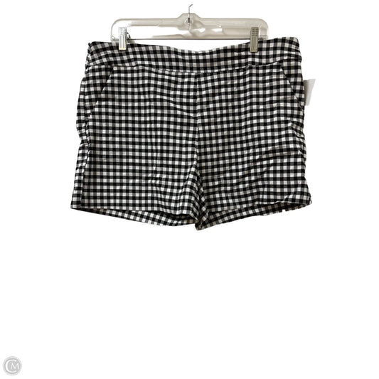 Shorts By Time And Tru In Black & White, Size: 20
