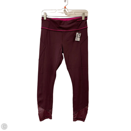 Athletic Leggings By Lululemon In Purple, Size: 6