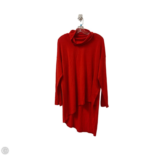 Sweater By Eileen Fisher In Red, Size: Xl