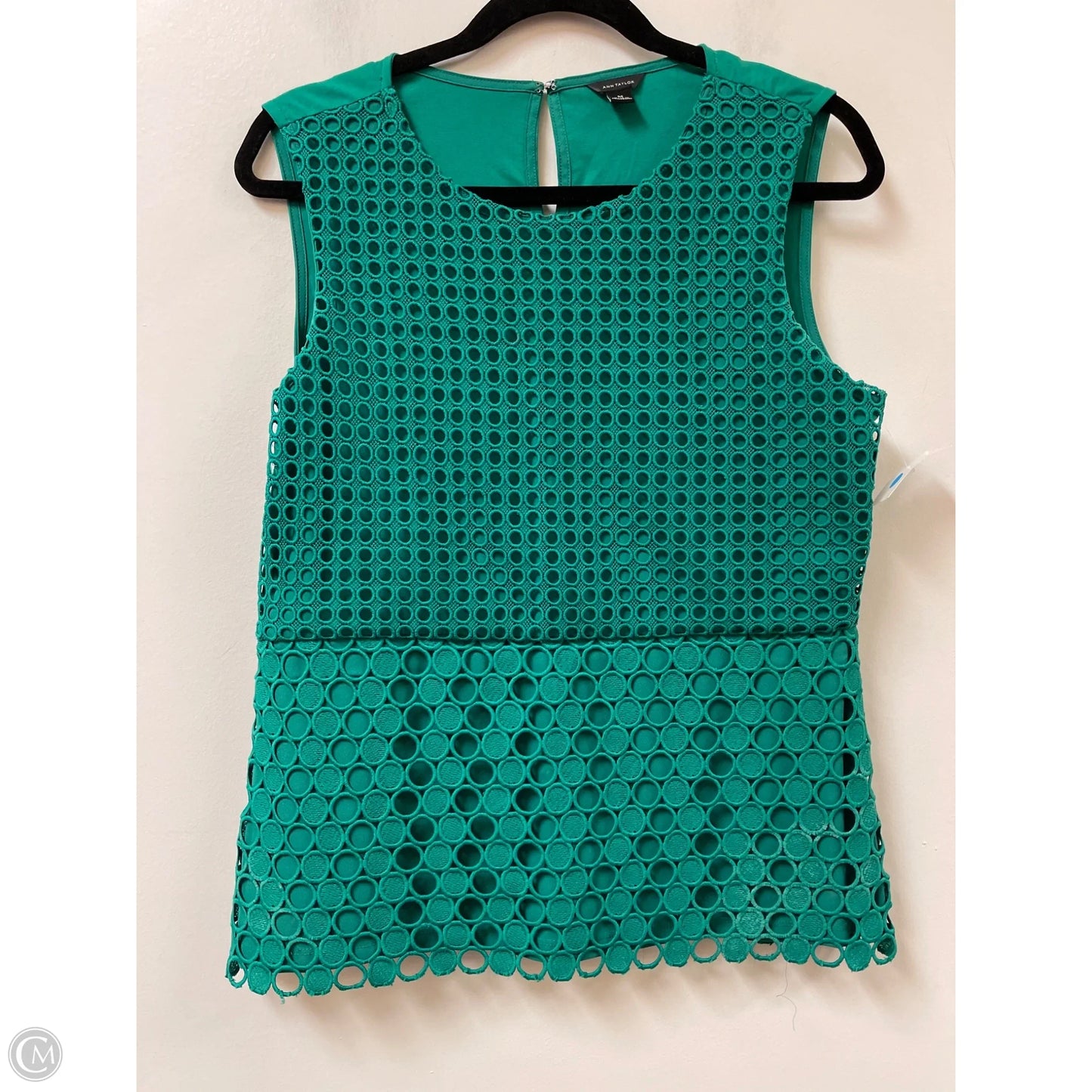 Top Sleeveless By Ann Taylor In Animal Print, Size: M