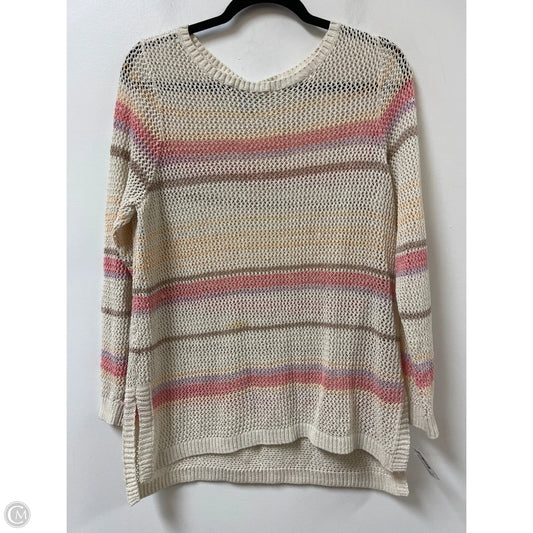 Sweater By Chicos In Cream, Size: Xl