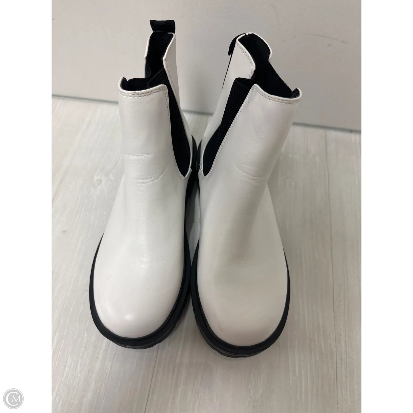 Boots Combat By Soda In White, Size: 6.5