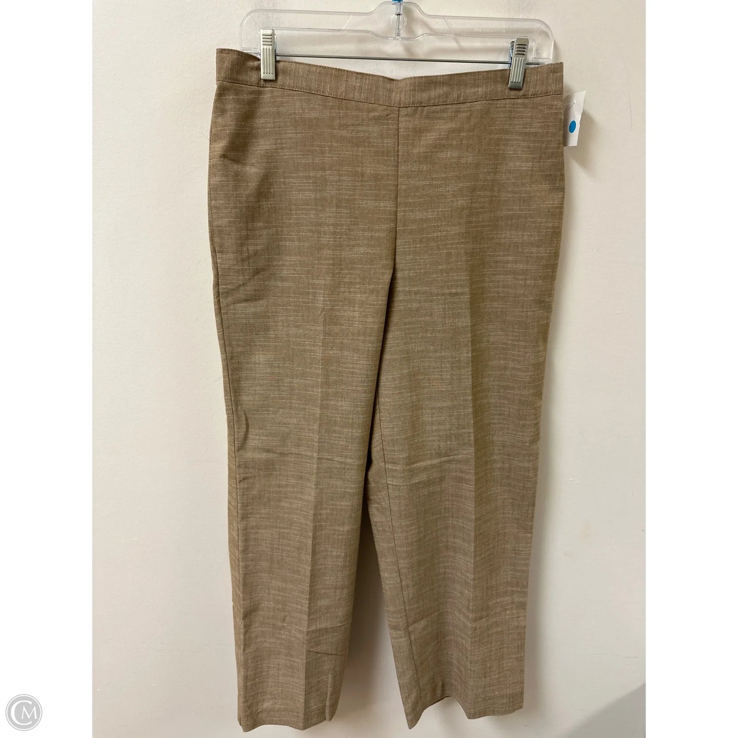 Pants Wide Leg By Alfred Dunner In Brown, Size: 12p
