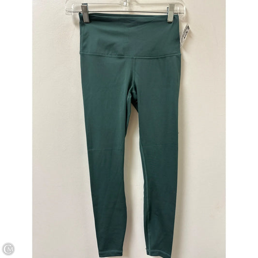 Athletic Leggings By 90 Degrees By Reflex In Green, Size: Xs