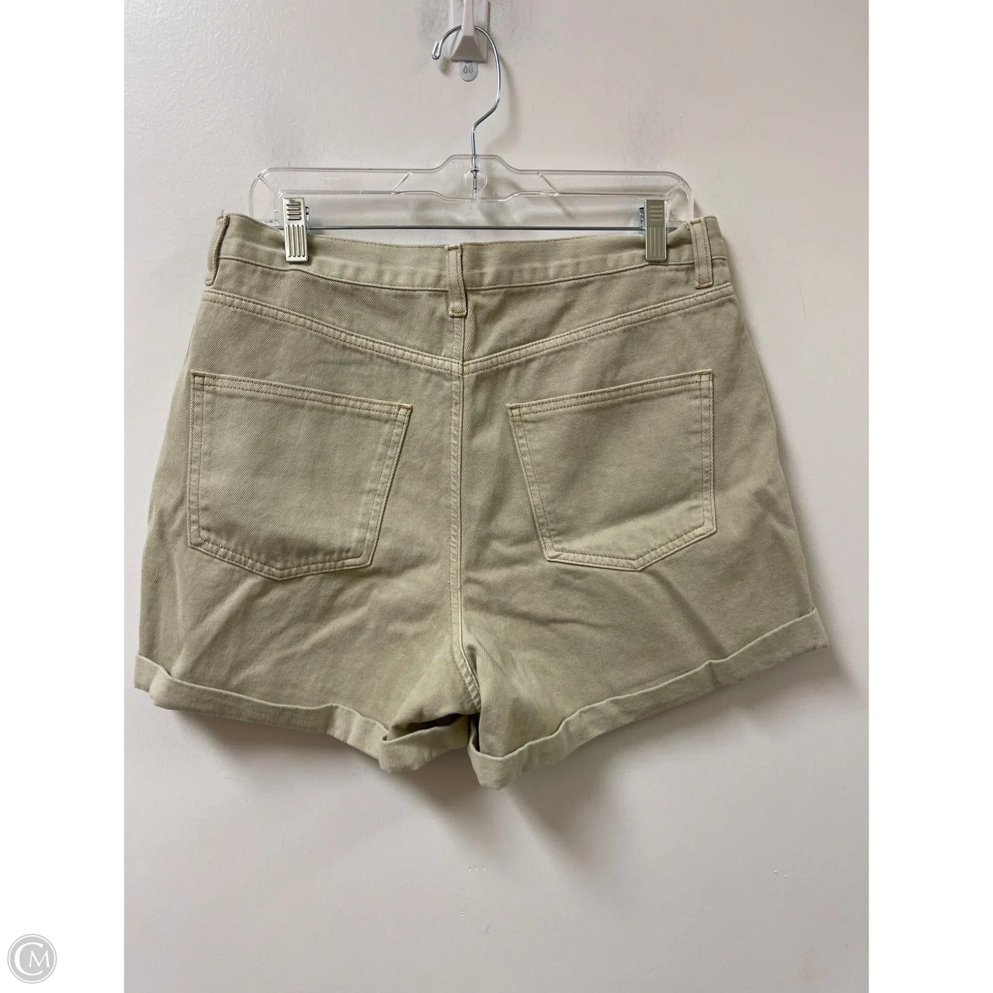 Shorts By Top Shop In Cream, Size: 10