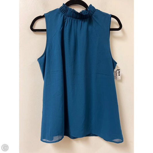 Top Sleeveless By Ann Taylor In Blue, Size: S