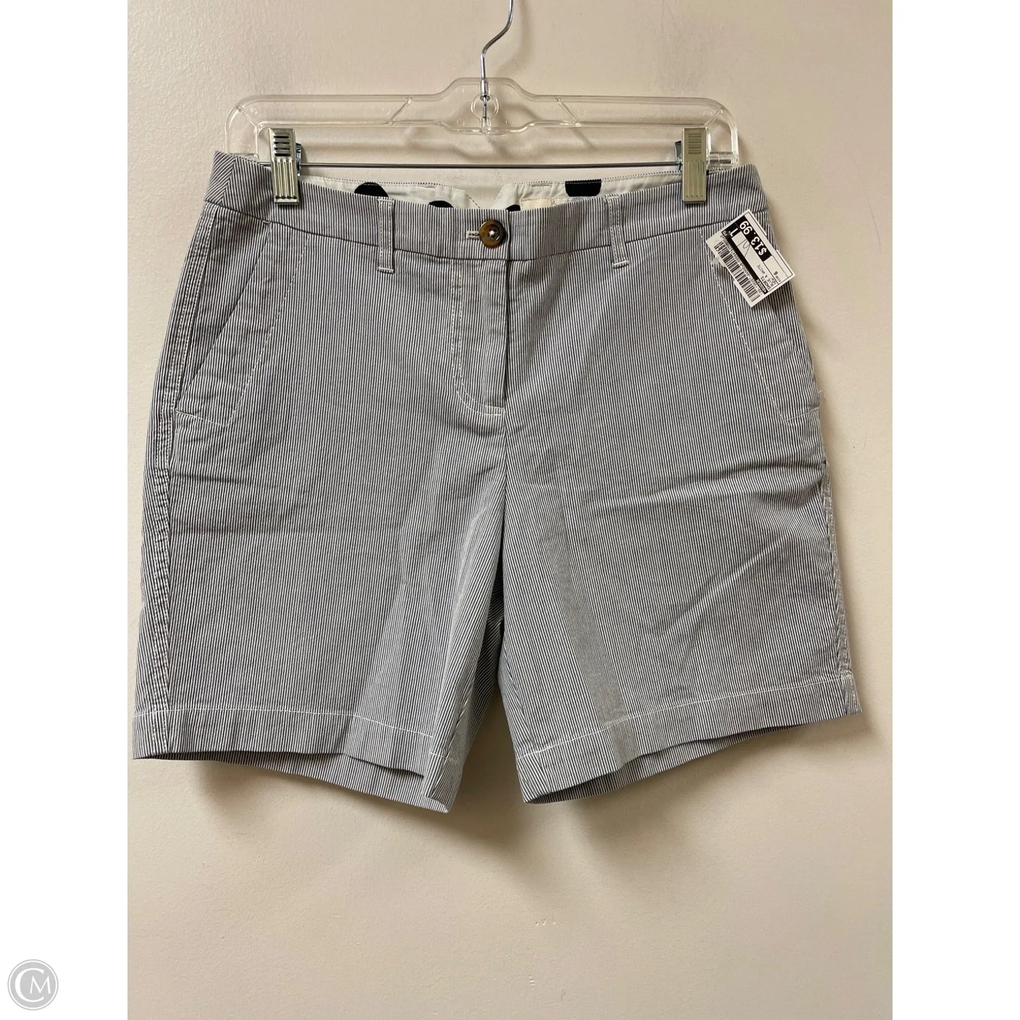 Shorts By Boden In Blue & White, Size: 6