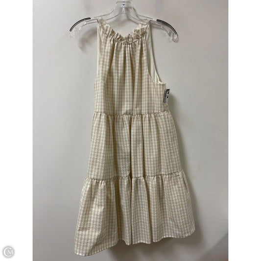 Dress Casual Short By Antonio Melani In Cream, Size: S