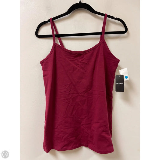 Tank Top By Torrid In Red, Size: L