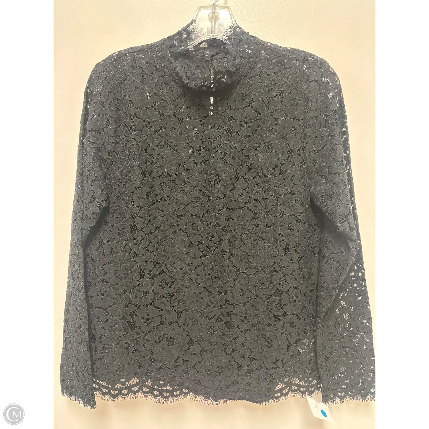 Top Long Sleeve By J. Crew In Black, Size: S
