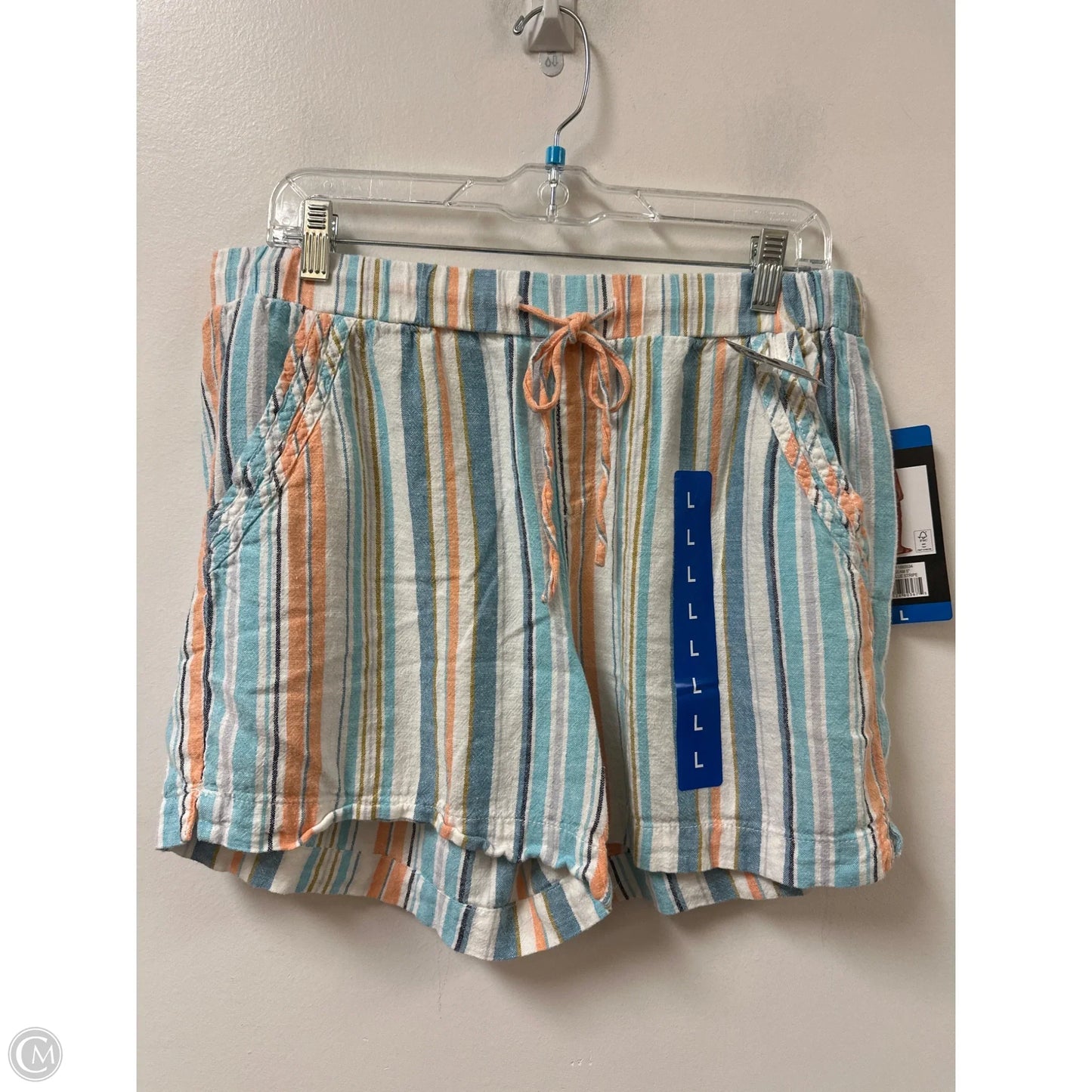 Shorts By Briggs In Striped Pattern, Size: 12