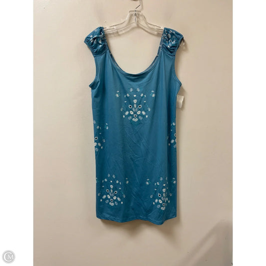 Dress Casual Short By Clothes Mentor In Blue, Size: M