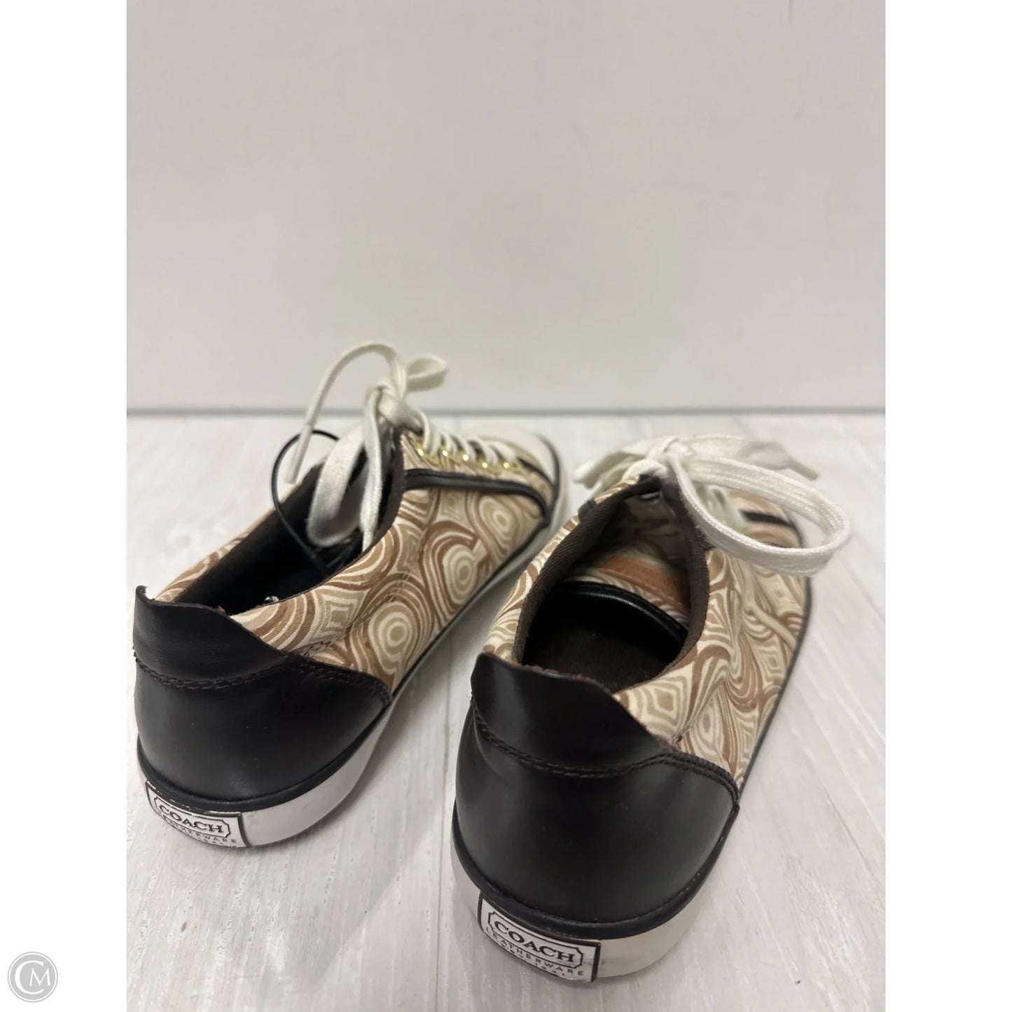 Shoes Designer By Coach In Brown, Size: 5.5