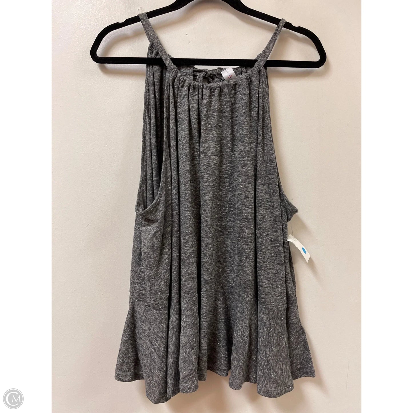 Top Sleeveless By Old Navy In Grey, Size: 1x