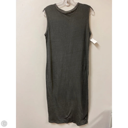 Dress Casual Midi By Universal Thread In Green, Size: S
