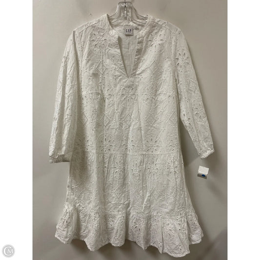 Dress Casual Short By Gap In White, Size: S