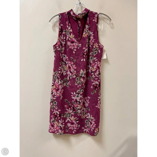 Dress Casual Short By White House Black Market In Purple, Size: Xsp