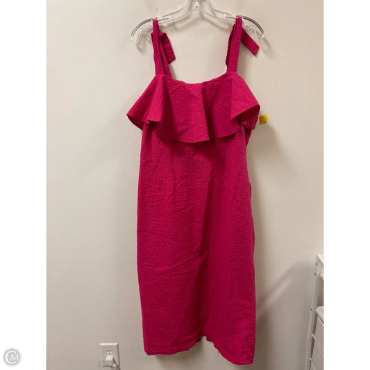 Dress Casual Maxi By A New Day In Pink, Size: L