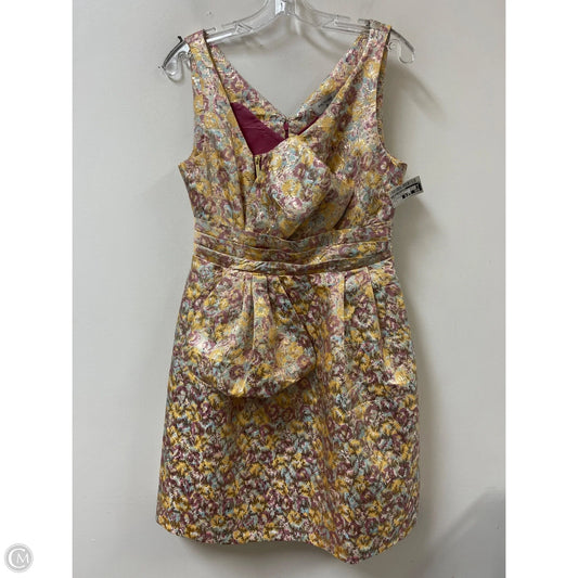 Dress Casual Short By Target-designer In Purple & Yellow, Size: M