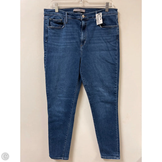 Jeans Skinny By Joes Jeans In Blue Denim, Size: 14