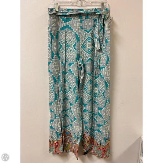Pants Wide Leg By Johnny Was In Multi-colored, Size: 16