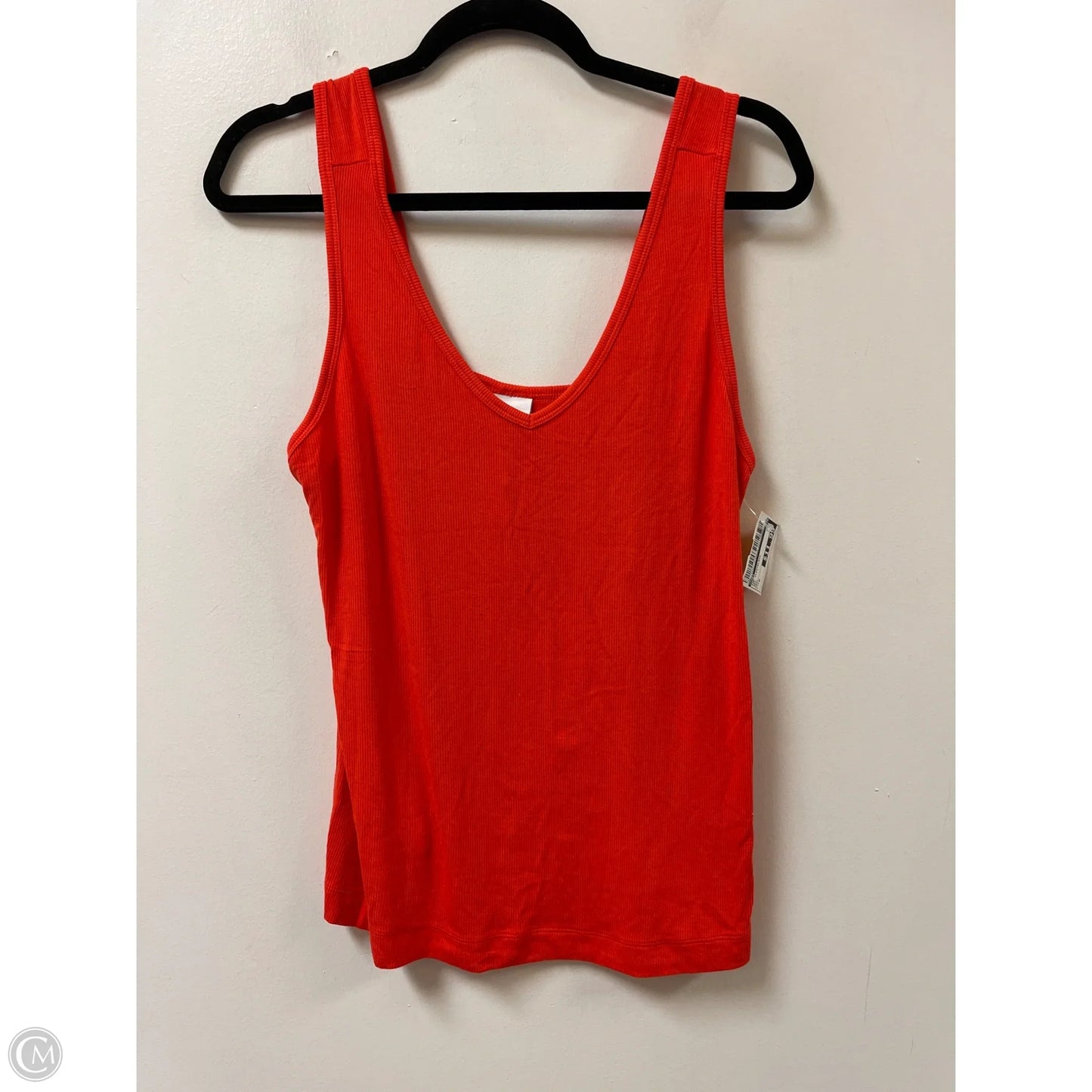 Top Sleeveless By Cabi In Red, Size: M