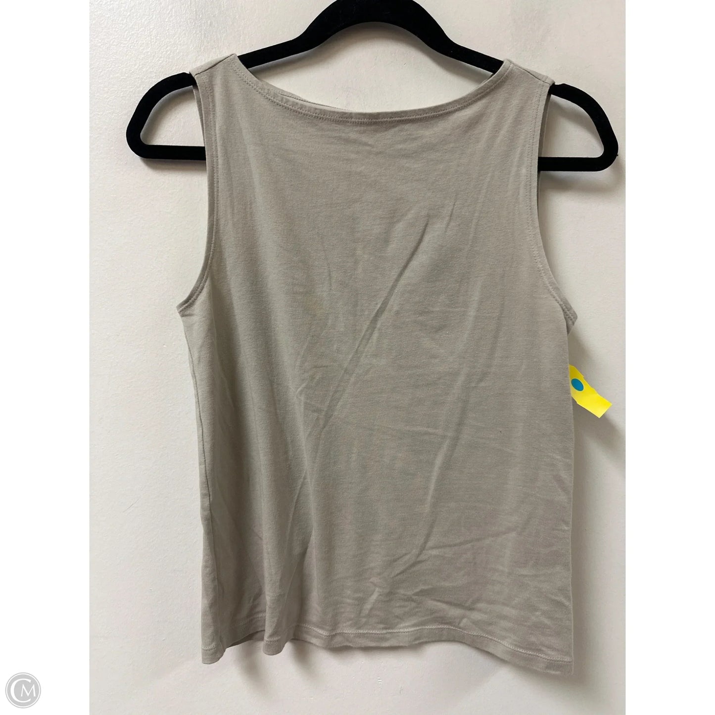 Top Sleeveless By Gap In Cream, Size: S