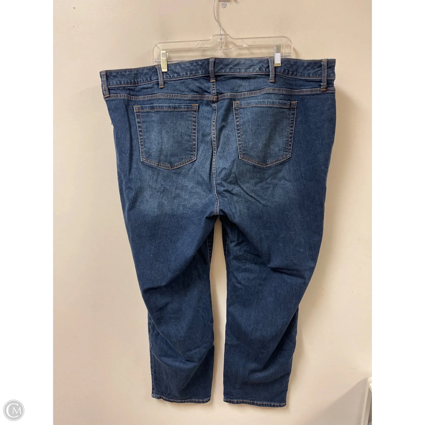 Jeans Straight By Torrid In Blue Denim, Size: 26