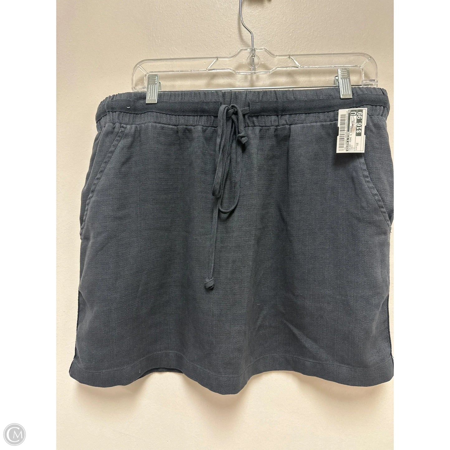 Skirt Mini & Short By Cloth & Stone In Grey, Size: 12