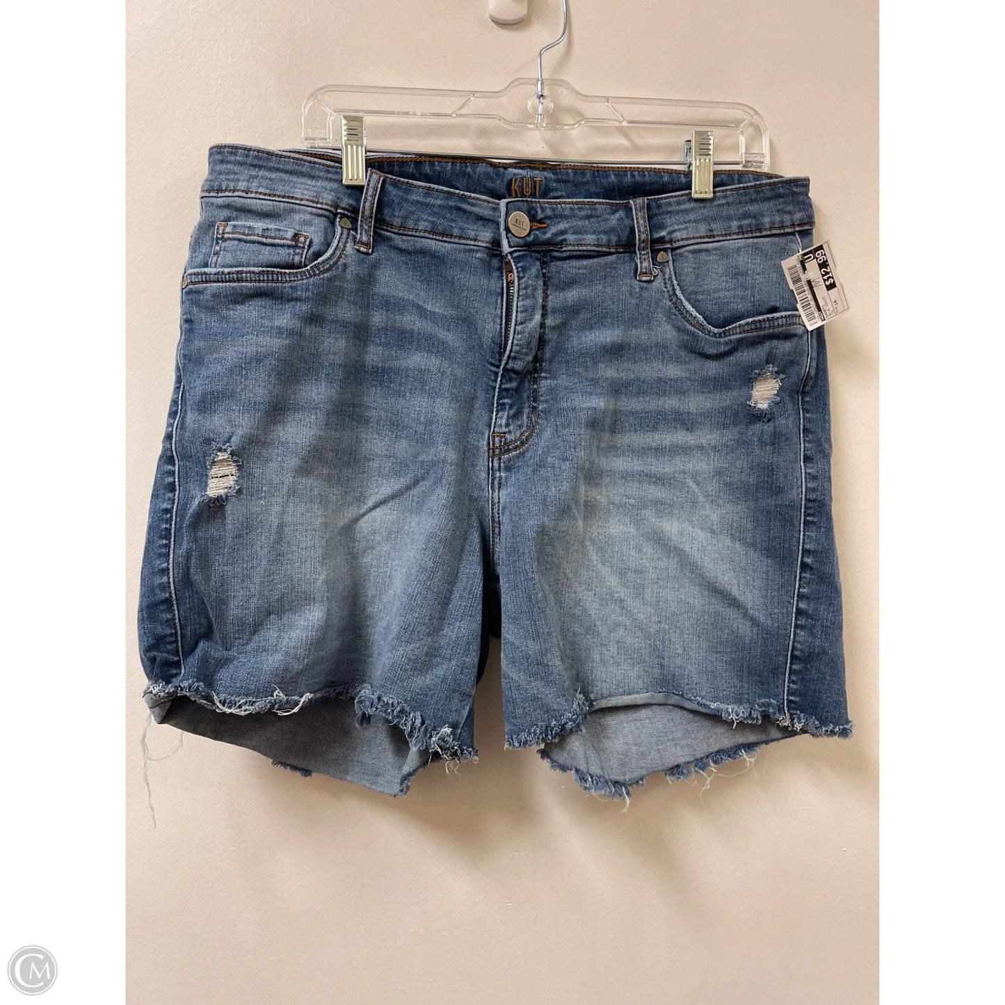 Shorts By Kut In Blue Denim, Size: 14