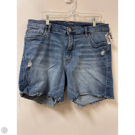 Shorts By Kut In Blue Denim, Size: 14