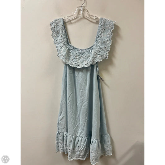 Dress Casual Short By Time And Tru In Blue, Size: M