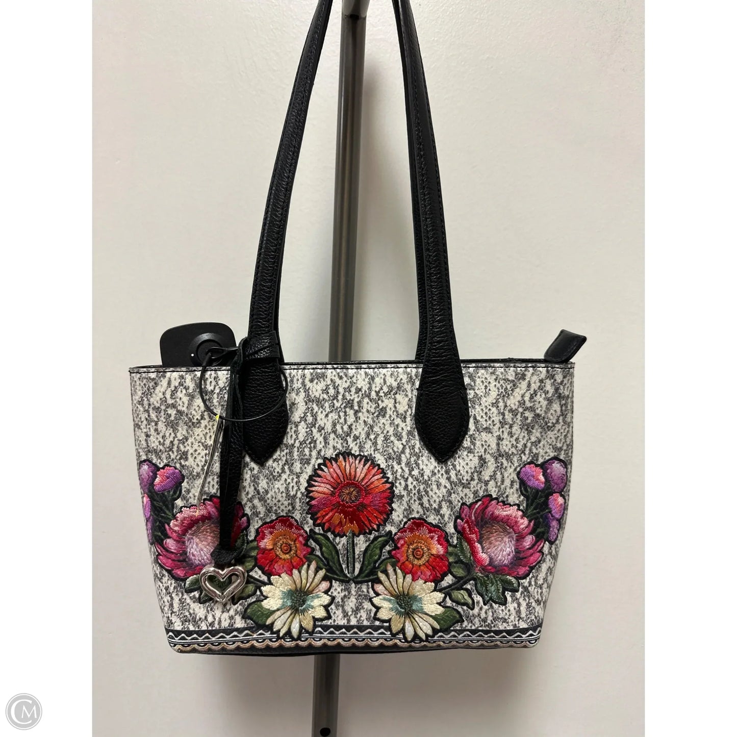 Handbag Leather By Brighton, Size: Small