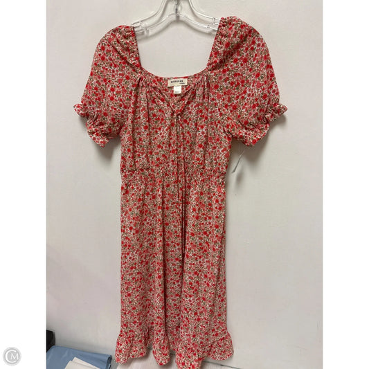 Dress Casual Midi By Monteau In Floral Print, Size: S