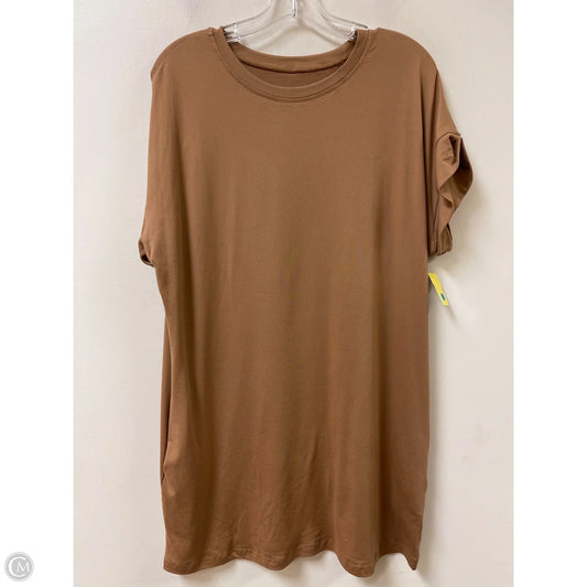 Dress Casual Short By Shein In Brown, Size: M