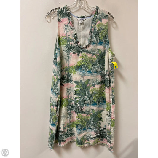 Dress Casual Short By Tommy Bahama In Tropical Print, Size: L