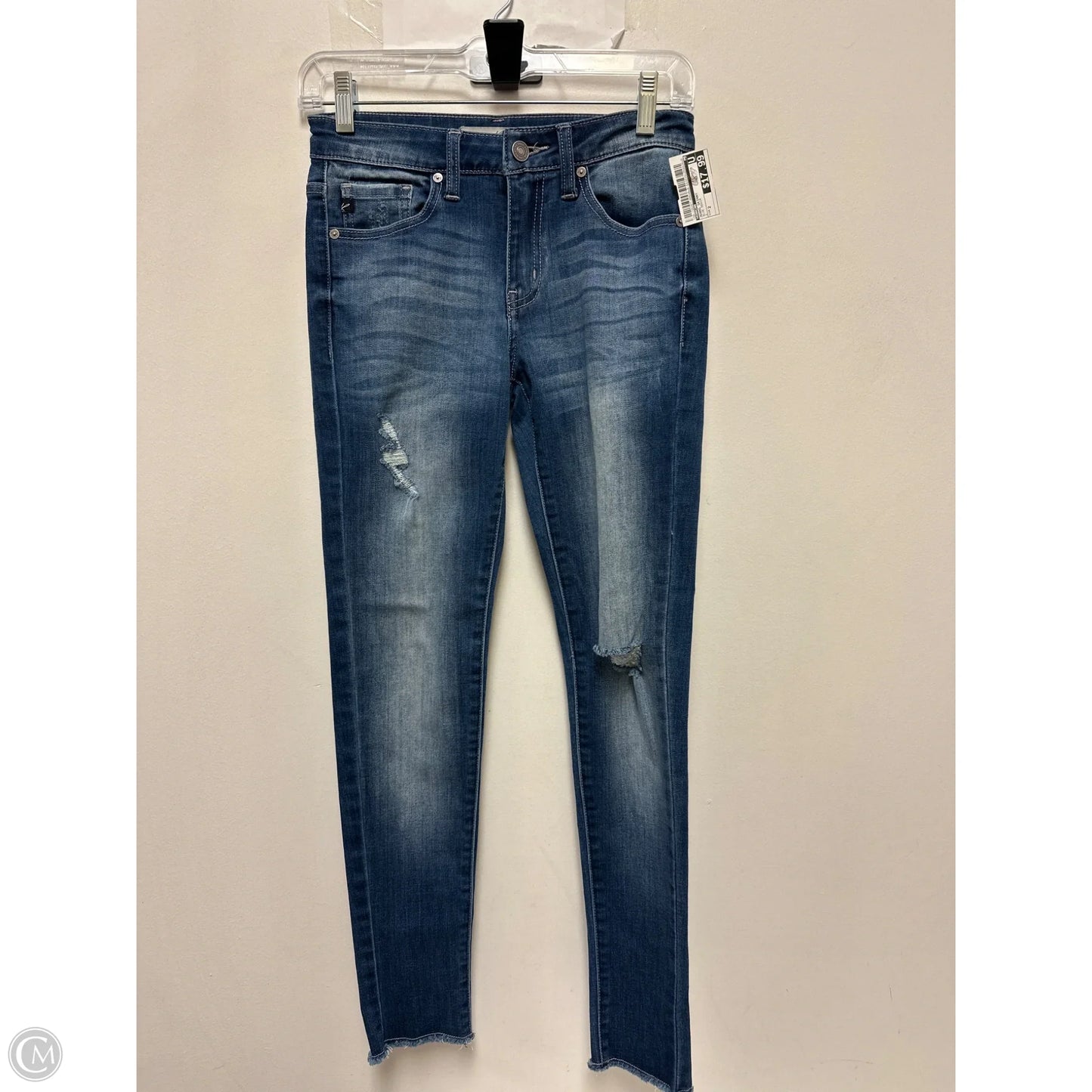 Jeans Skinny By Kancan In Blue Denim, Size: 2