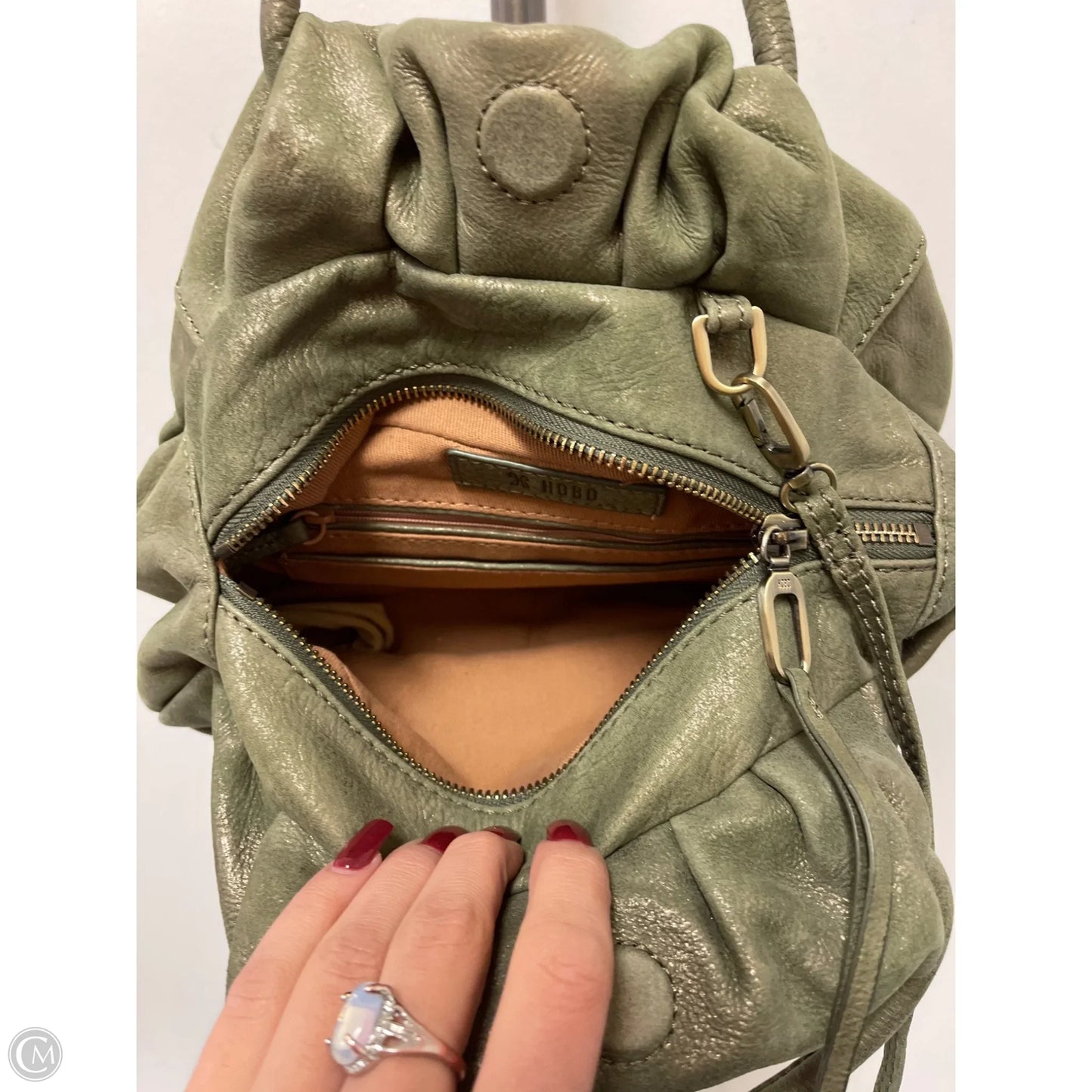 Crossbody Leather By Hobo Intl, Size: Small