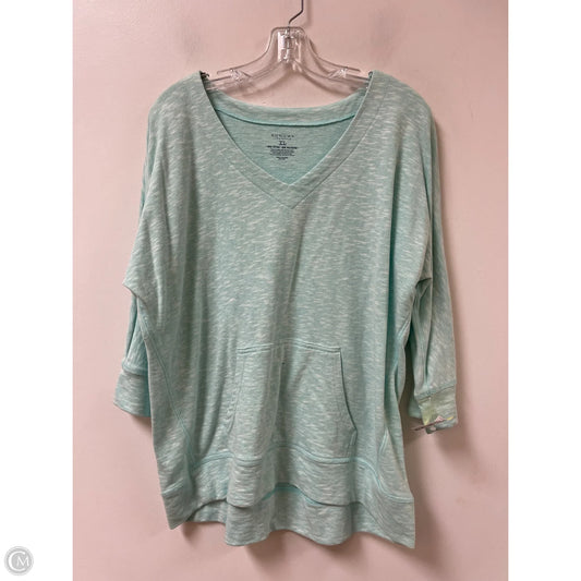 Top Long Sleeve By Sonoma In Blue, Size: Xl