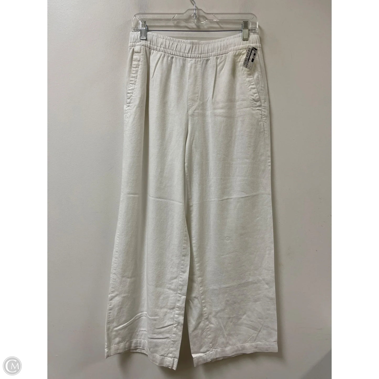 Pants Wide Leg By Old Navy In White, Size: 4