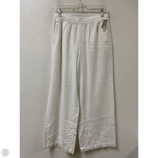 Pants Wide Leg By Old Navy In White, Size: 4