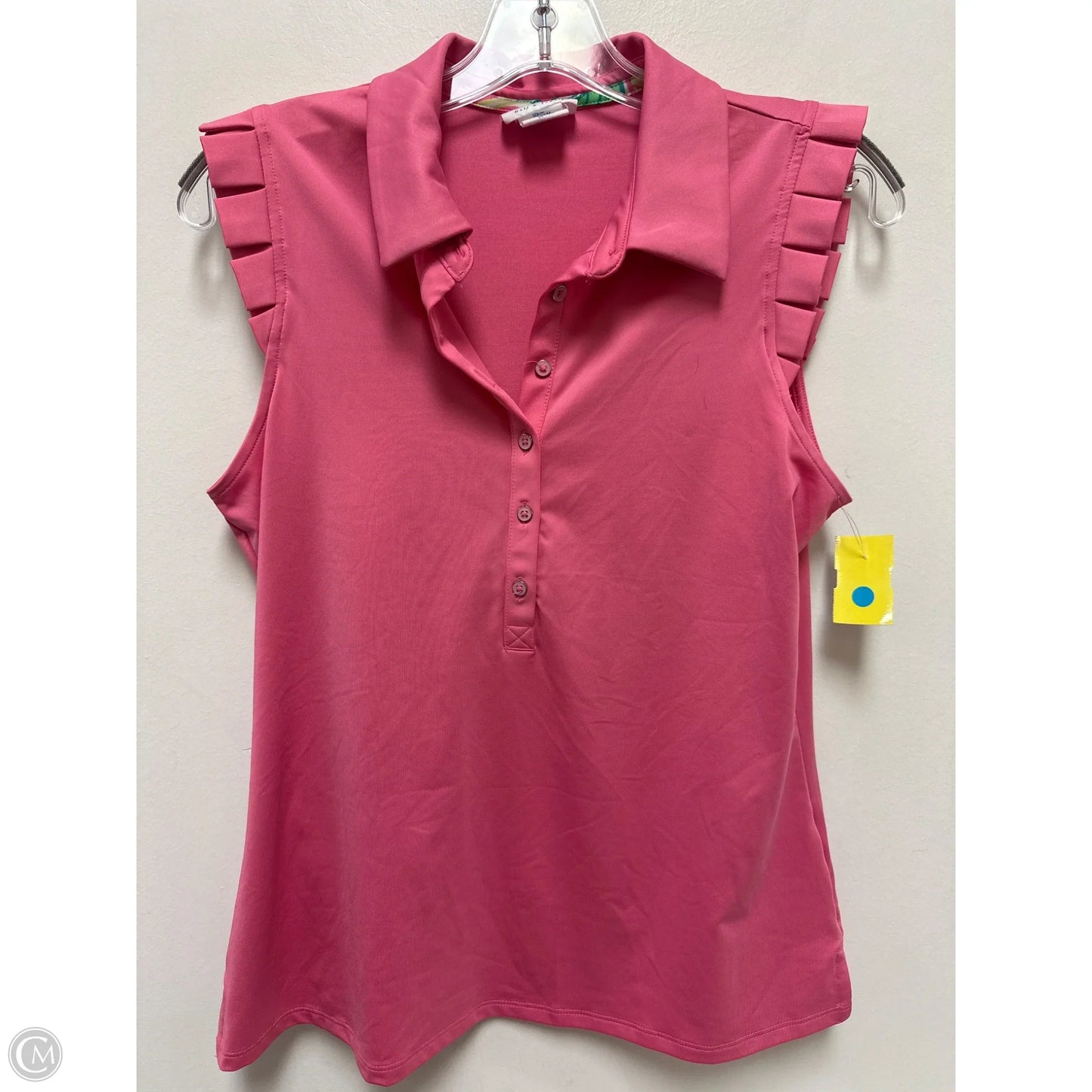 Athletic Top Short Sleeve By Sigrid Olsen In Pink, Size: M
