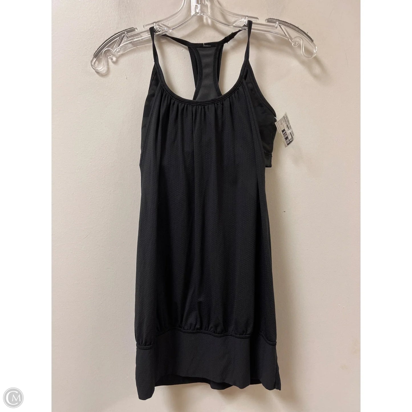 Athletic Tank Top By Lululemon In Black, Size: M