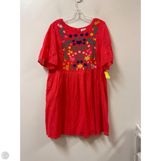 Dress Casual Short By Crown And Ivy In Pink, Size: L