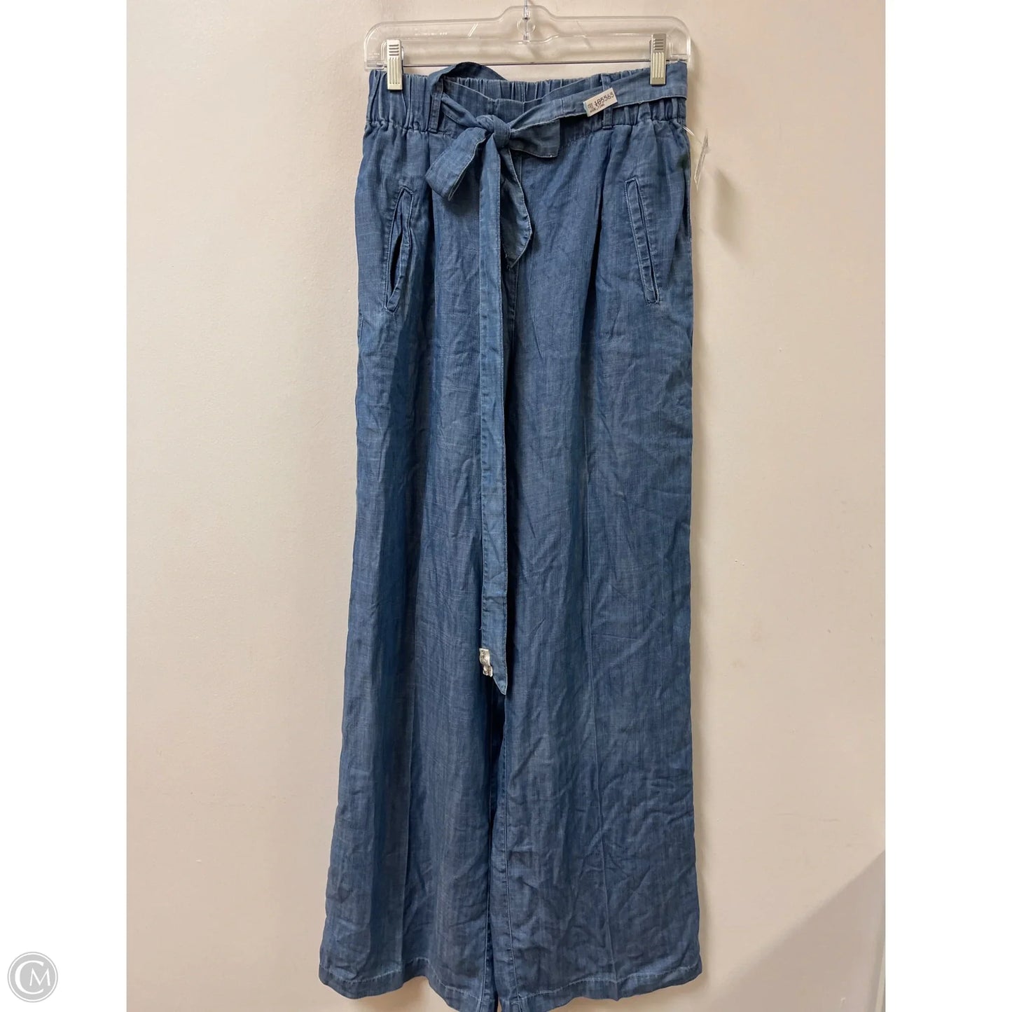 Pants Wide Leg By Express In Blue, Size: 4